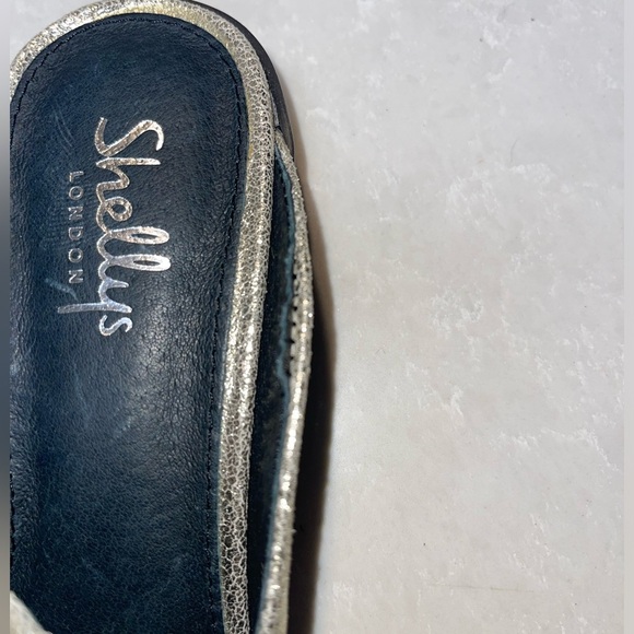 Shellys London metallic gold mules - Picture 9 of 9